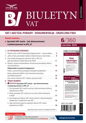 Biuletyn VAT – e-wydanie – 6/2026