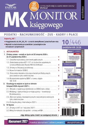Monitor Księgowego – e-wydanie – 10/2026