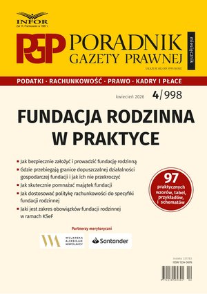 e-prasa: Poradnik Gazety Prawnej – e-wydanie – 4/2026