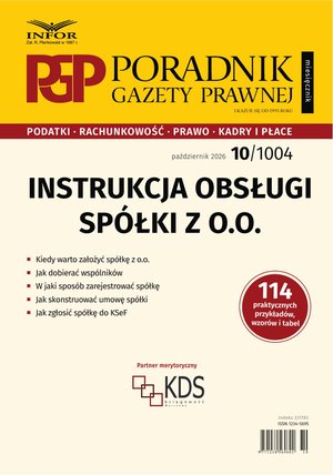 Poradnik Gazety Prawnej – e-wydanie – 10/2026