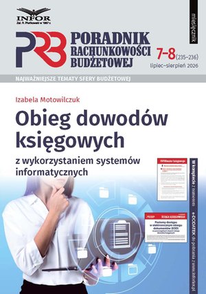 Poradnik Rachunkowości Budżetowej – e-wydanie – 7-8/2026
