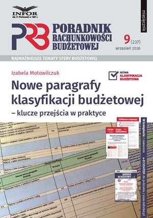 Poradnik Rachunkowości Budżetowej – e-wydanie – 9/2026