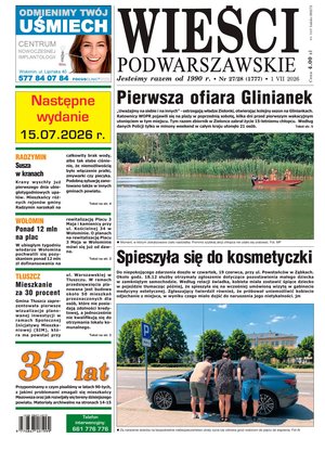 Wieści Podwarszawskie – e-wydanie – 27-28/2026