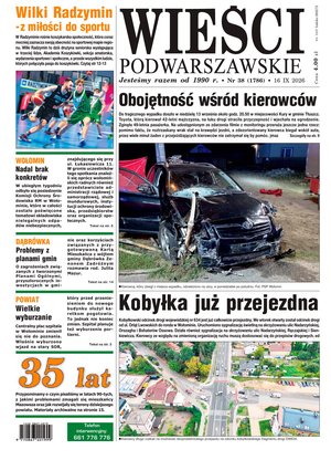 Wieści Podwarszawskie – e-wydanie – 38/2026