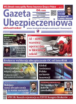 Gazeta Ubezpieczeniowa – e-wydanie – 4/2026
