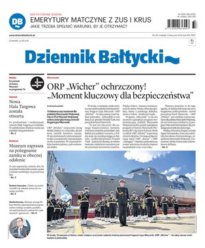 polityka, społeczno-informacyjne: Dziennik Bałtycki – e-wydanie – 187/2026