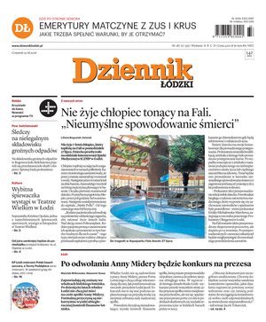 polityka, społeczno-informacyjne: Dziennik Łódzki – e-wydanie – 187/2026
