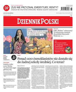 polityka, społeczno-informacyjne: Dziennik Polski – e-wydanie – 187/2026