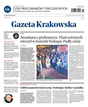 polityka, społeczno-informacyjne: Gazeta Krakowska – e-wydanie – 232/2026