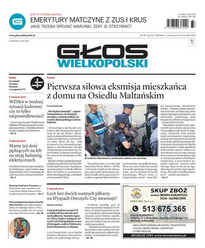 polityka, społeczno-informacyjne: Głos Wielkopolski – e-wydanie – 187/2026