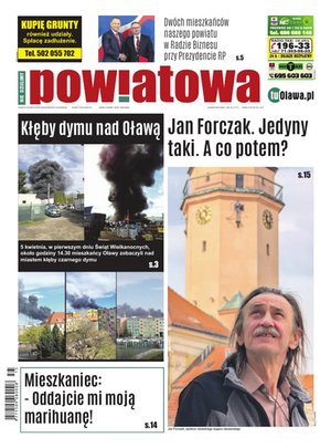 polityka, społeczno-informacyjne: Gazeta Powiatowa - Wiadomości Oławskie – e-wydania – 15/2026