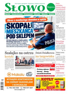 polityka, społeczno-informacyjne: Słowo Regionu Strzelińskiego – e-wydawnia – 39/2026