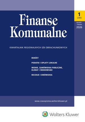 Finanse Komunalne – e-wydanie – 1/2026