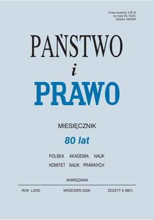 e-prasa: Państwo i Prawo – e-wydanie – 9/2026