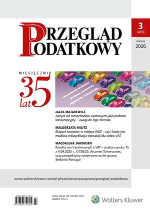 Przegląd Podatkowy – e-wydanie – 3/2026