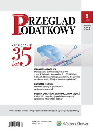 Przegląd Podatkowy – e-wydanie – 9/2026