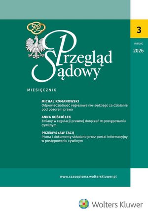 Przegląd Sądowy – e-wydanie – 3/2026