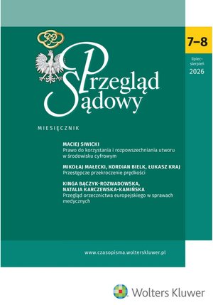 Przegląd Sądowy – e-wydanie – 7-8/2026