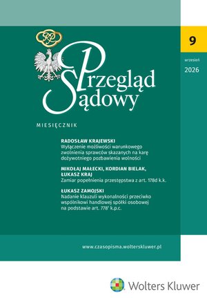 e-prasa: Przegląd Sądowy – e-wydanie – 9/2026