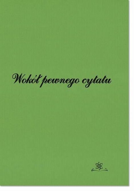 ebooki: Wokół pewnego cytatu – ebook