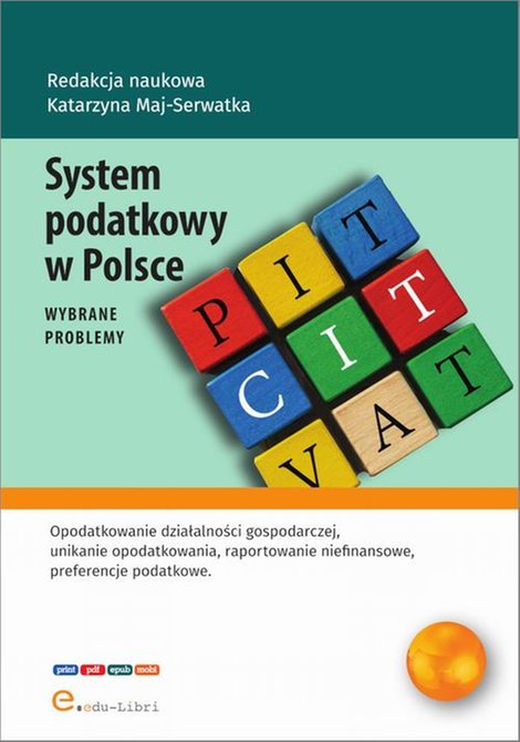 ebooki: System podatkowy w Polsce - wybrane problemy – ebook