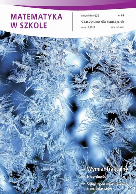ebooki: Matematyka w Szkole. Czasopismo dla nauczycieli. Nr 68 – ebook