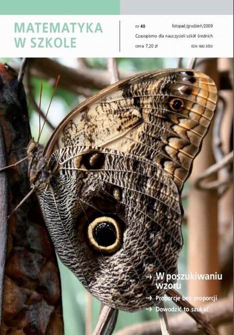 ebooki: Matematyka w Szkole. Czasopismo dla nauczycieli szkół średnich. Nr 40 – ebook