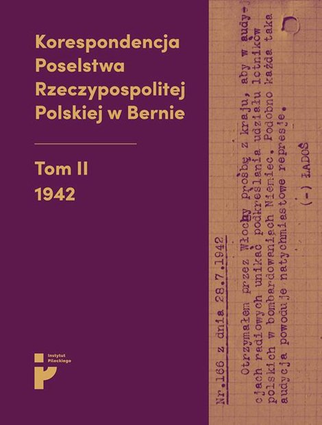 ebooki: Korespondencja Poselstwa Rzeczypospolitej Polskiej w Bernie. 1942 – ebook