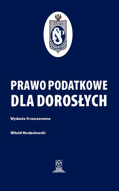 ebooki: Prawo podatkowe dla dorosłych – ebook