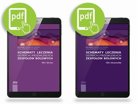 ebooki: Schematy leczenia ostrych i przewlekłych zespołów bólowych. Tom 1-2 – ebook