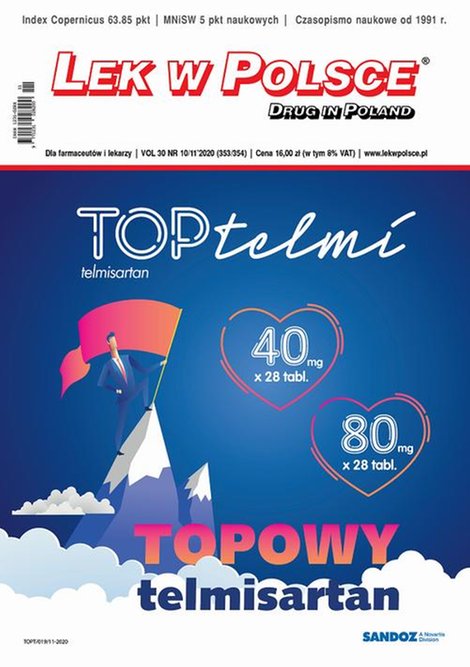 ebooki: Lek w Polsce 10-11/2020: czasopismo naukowe dla farmaceutów i lekarzy – ebook