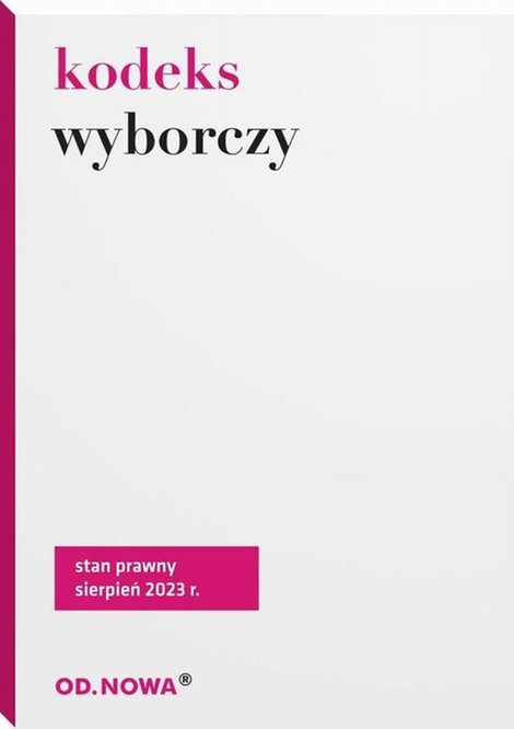 ebooki: Kodeks Wyborczy – ebook