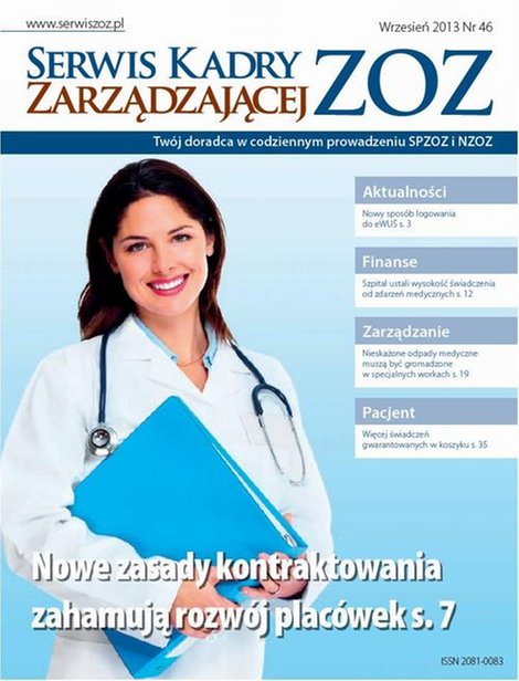 ebooki: Serwis Kadry Zarzadzającej ZOZ wrzesień 2013 nr 46 – ebook