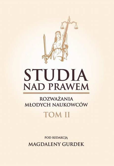 ebooki: Studia nad prawem. Rozważania młodych naukowców.Tom II – ebook