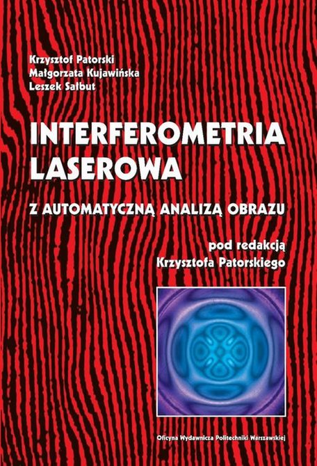 ebooki: Interferometria laserowa z automatyczną analizą obrazu – ebook