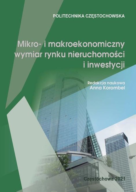 ebooki: Mikro- i makroekonomiczny wymiar rynku nieruchomości i inwestycji – ebook
