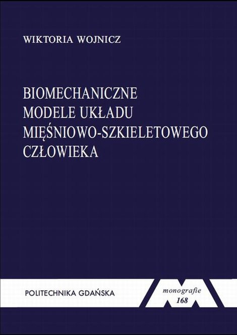 ebooki: Biomechaniczne modele układu mięśniowo-szkieletowego człowieka – ebook