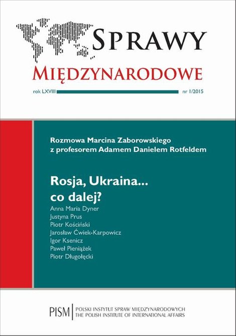 ebooki: Sprawy Międzynarodowe 1/2015 – ebook