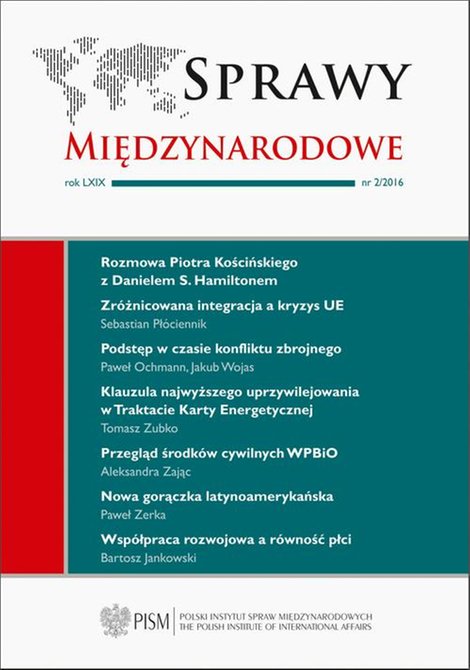 ebooki: Sprawy Międzynarodowe 2/2016 – ebook