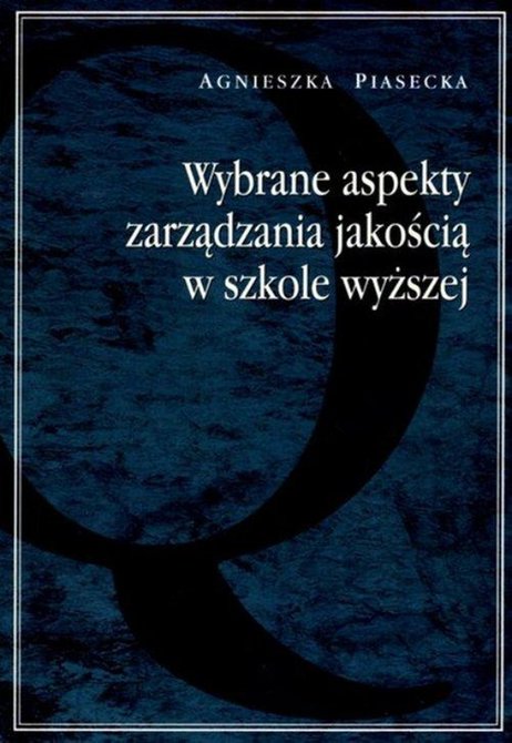 ebooki: Wybrane aspekty zarządzania jakością w szkole wyższej – ebook