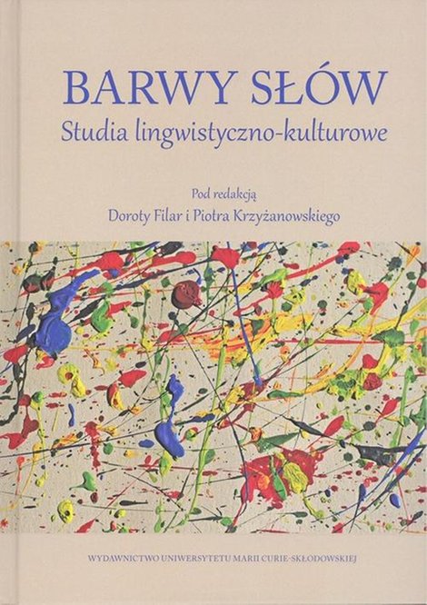 ebooki: Barwy słów: Studia lingwistyczno-kulturowe – ebook