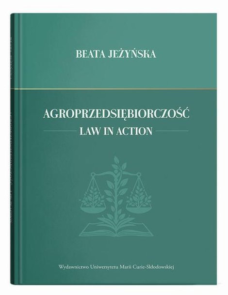 ebooki: Agroprzedsiębiorczość. Law in Action – ebook