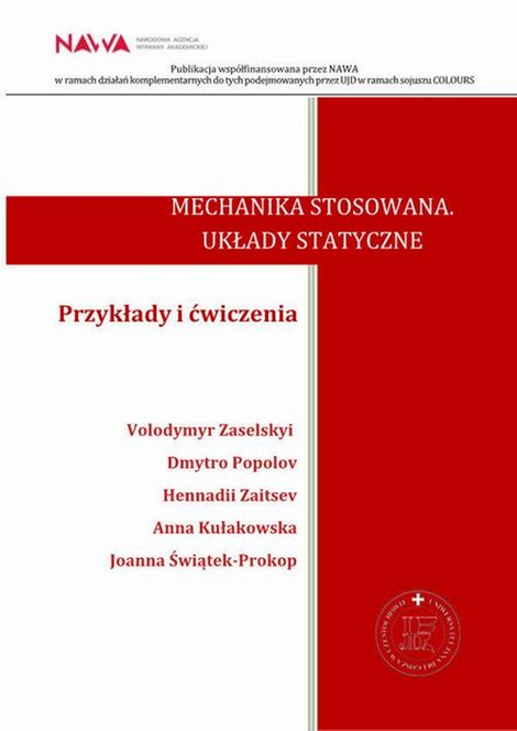 ebooki: Mechanika stosowana. Układy statyczne. Przykłady i ćwiczenia. – ebook
