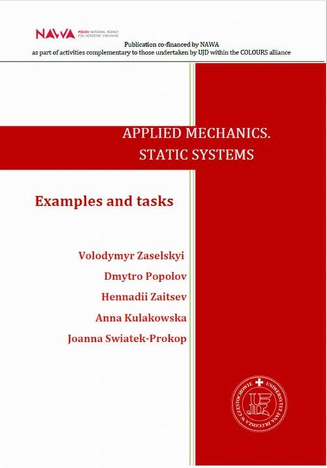 ebooki: Applied mechanics. Static systems. Examples and tasks – ebook