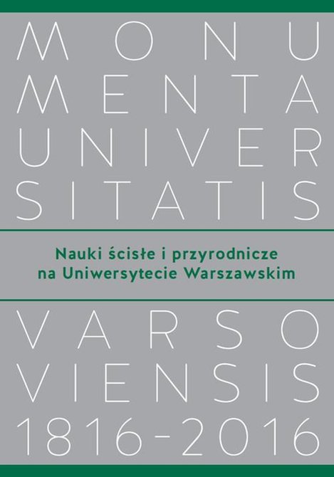 ebooki: Nauki ścisłe i przyrodnicze na Uniwersytecie Warszawskim – ebook