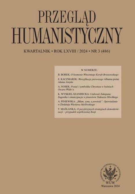 ebooki: Przegląd Humanistyczny 2024/3 (486) – ebook