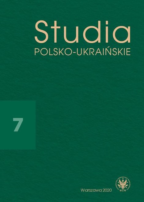 ebooki: Studia Polsko-Ukraińskie 2020/7 – ebook