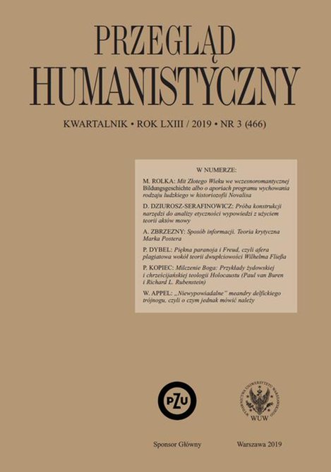 ebooki: Przegląd Humanistyczny 2019/3 (466) – ebook