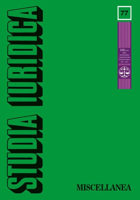 ebooki: Studia Iuridica, nr 77: Miscellanea – ebook