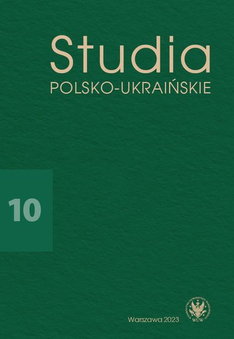 ebooki: Studia Polsko-Ukraińskie 2023/10 – ebook